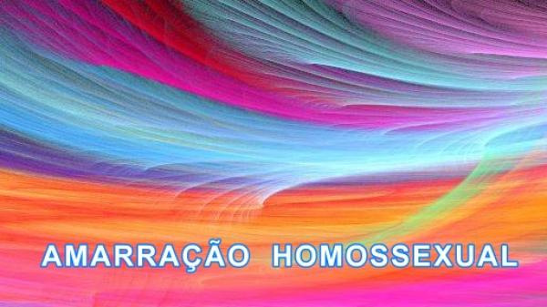 AMARRAÇÃO HOMOSSEXUAL